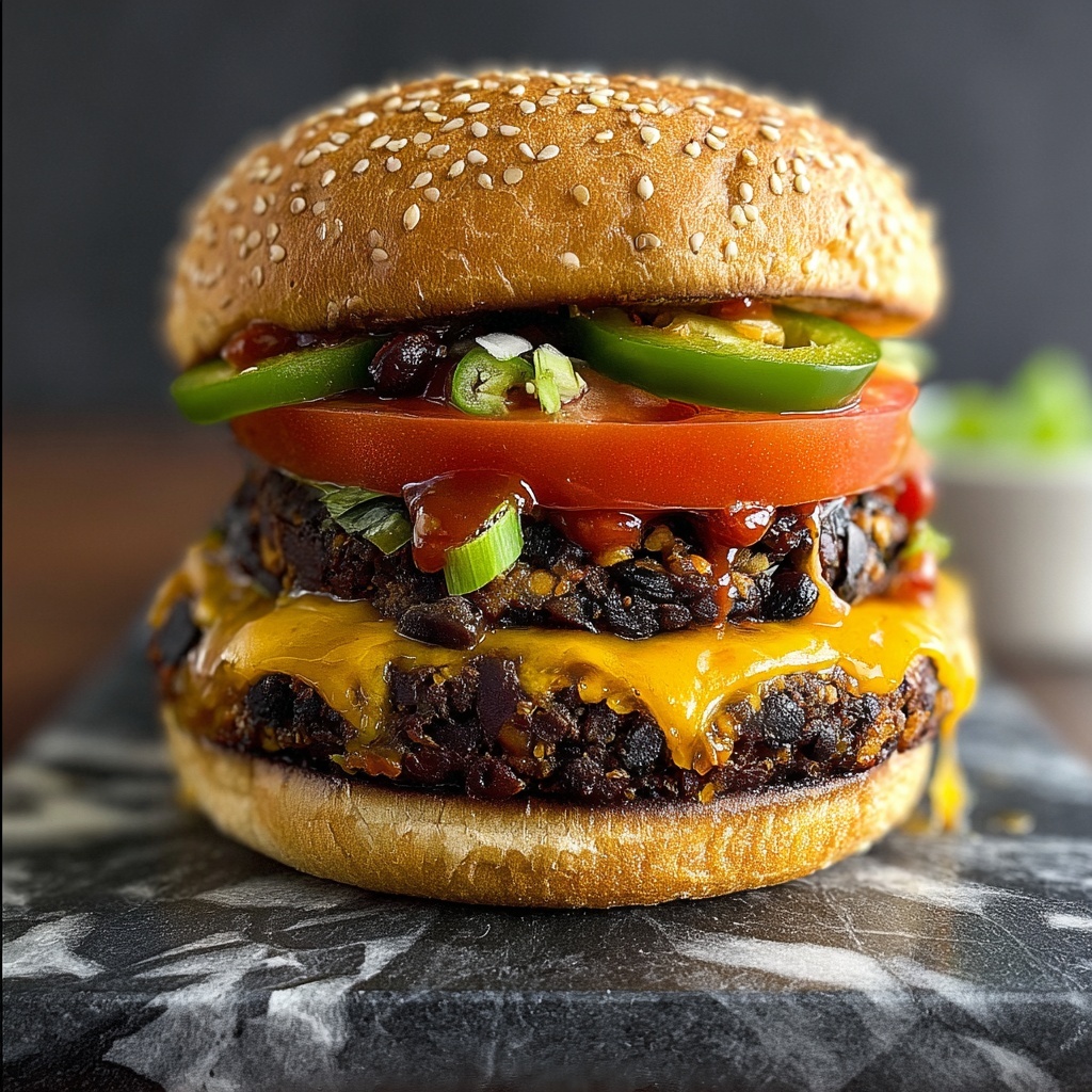 Delicious and Easy Black Bean Burgers Recipe - Recipe Image