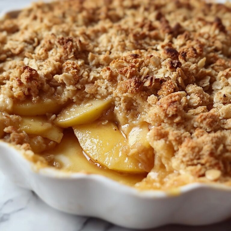 Old Fashioned Easy Apple Crisp Recipe