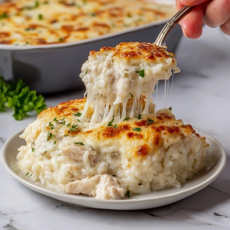 Cheesy Angel Chicken and Rice Casserole Recipe