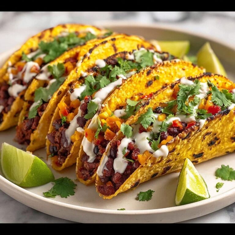 Refried Bean Tacos Recipe