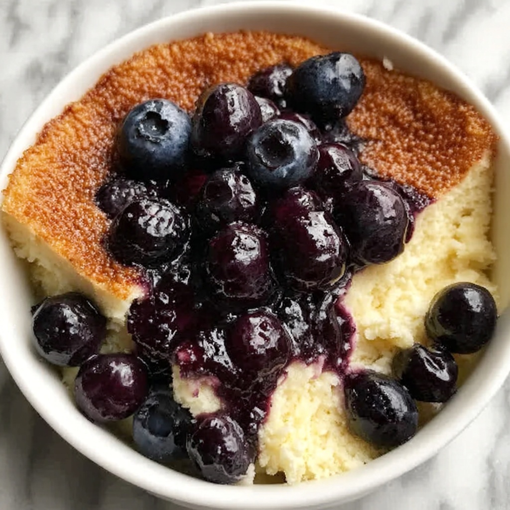 Blueberry Cream Cheese Dump Cake Recipe - Recipe Image