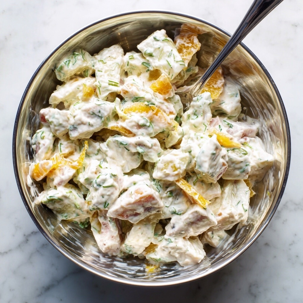 Creamy Crab Salad with Dill and Lemon Recipe - Recipe Image
