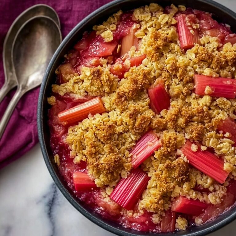 Rhubarb Crisp Recipe