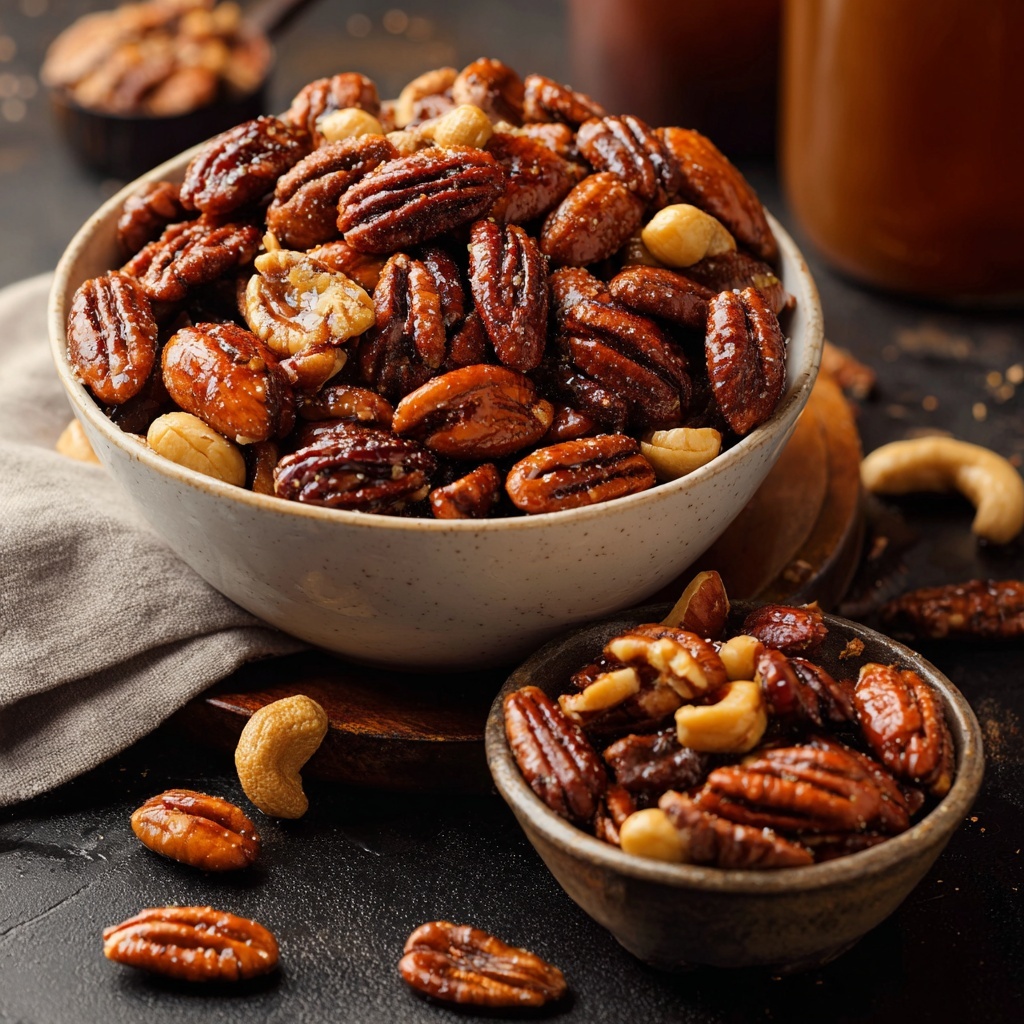 Texan BBQ Candied Nuts Recipe - Recipe Image