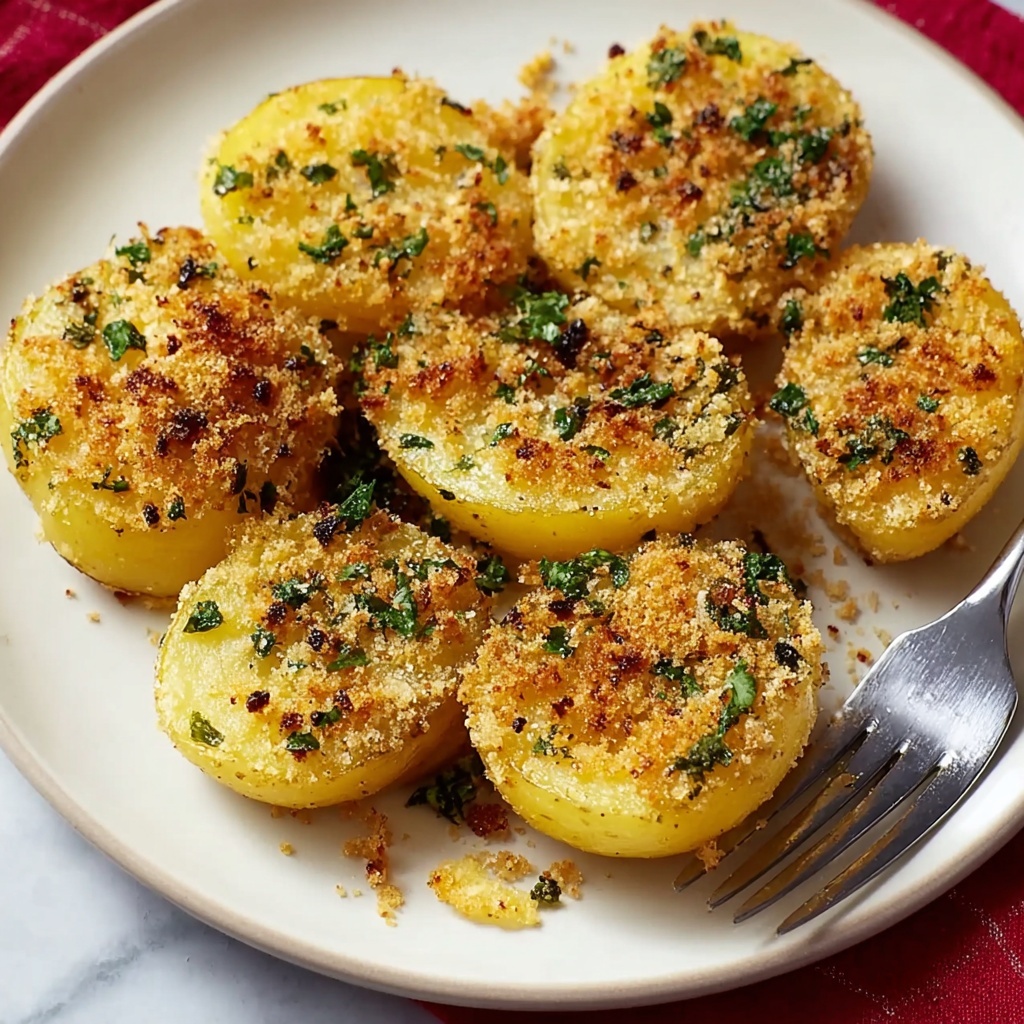 Irresistible TikTok Parmesan Potatoes – Crispy and Effortless Recipe - Recipe Image