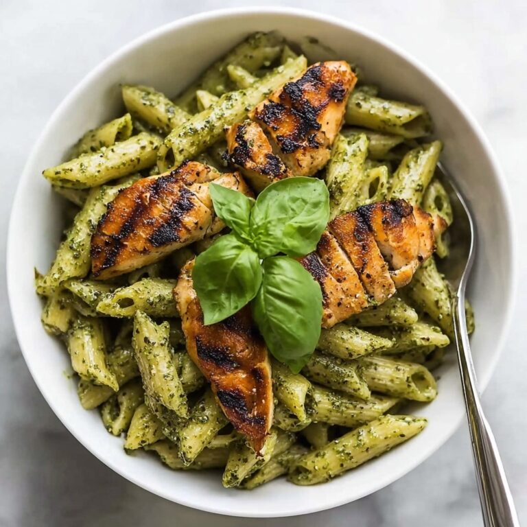 Creamy Chicken Pesto Pasta Recipe