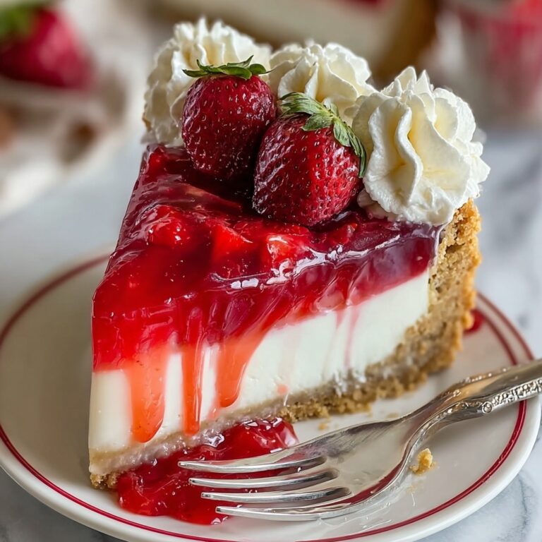 Strawberry Swirl Cheesecake Recipe