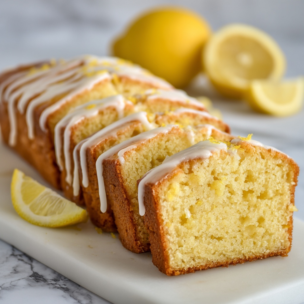 Keto Lemon Bread Recipe - Recipe Image