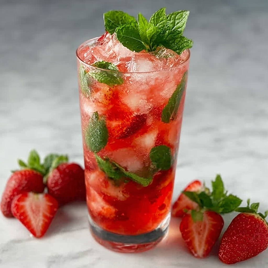 Strawberry Mojito Recipe - Recipe Image