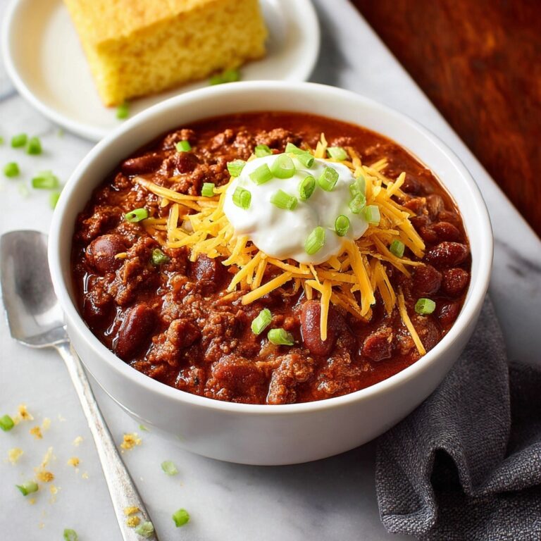 Slow Cooker Chili Recipe