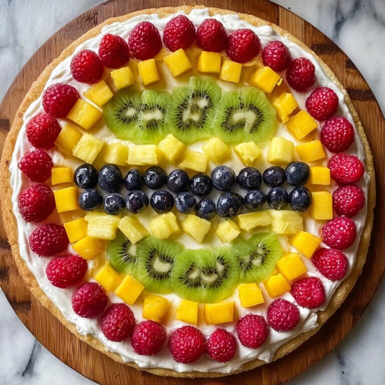 Easter Egg Fruit Pizza Recipe