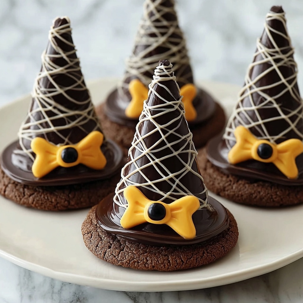 Halloween Witch Hat Cookies Recipe - Recipe Image