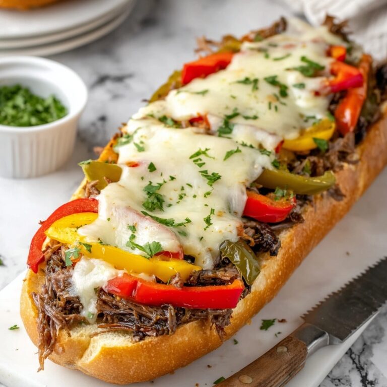 Philly Cheesesteak Cheesy Bread Recipe