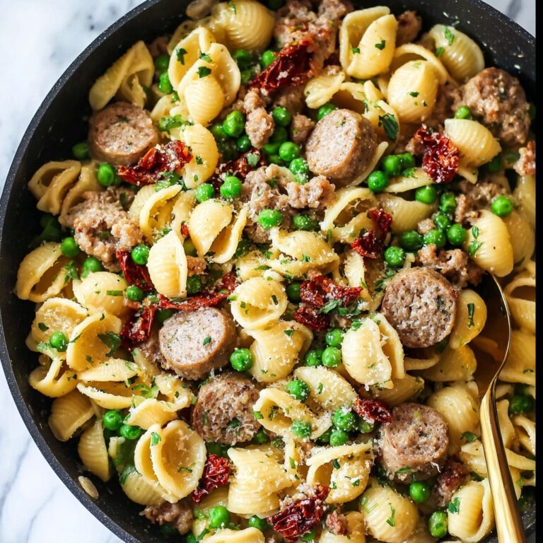 Sausage and Pea Pasta Recipe