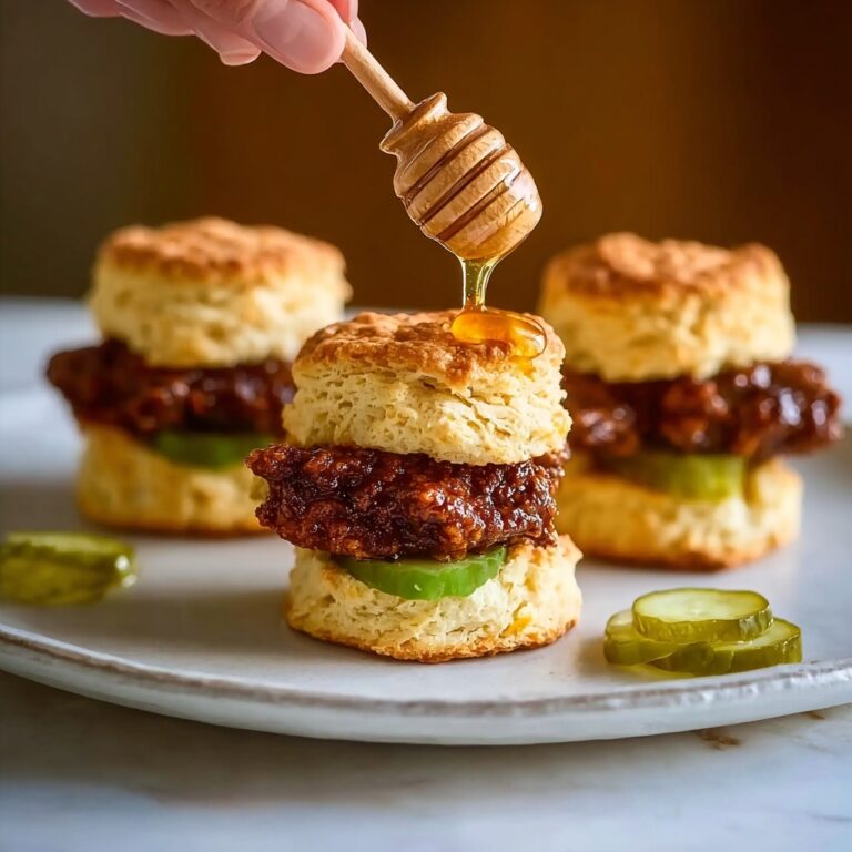 Hot Honey Chicken Biscuits Recipe