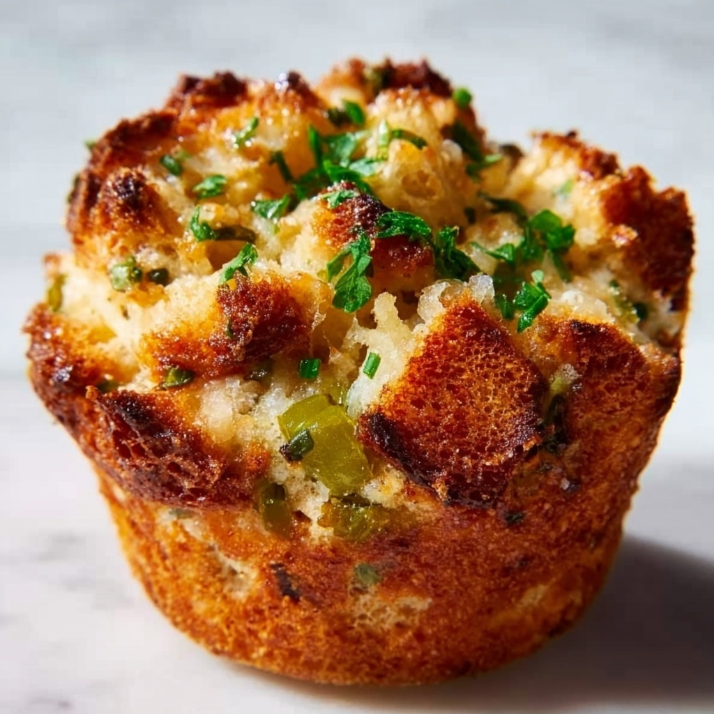 Pickle Fix Thanksgiving Stuffing Muffins Recipe - Recipe Image