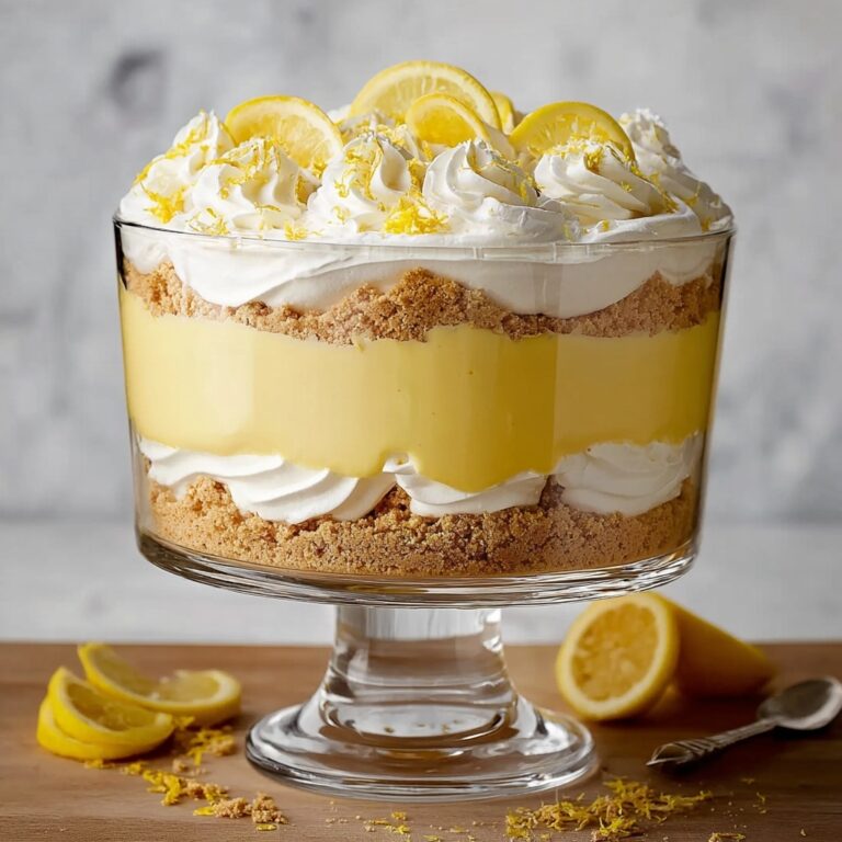 Outrageous Lemon Lovers Trifle Recipe