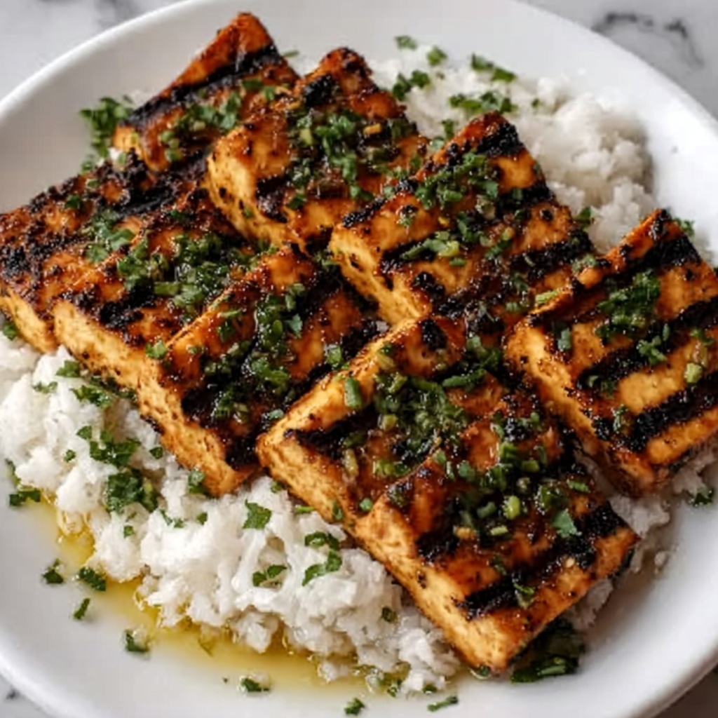 Garlic Herb Butter Tofu Recipe - Recipe Image