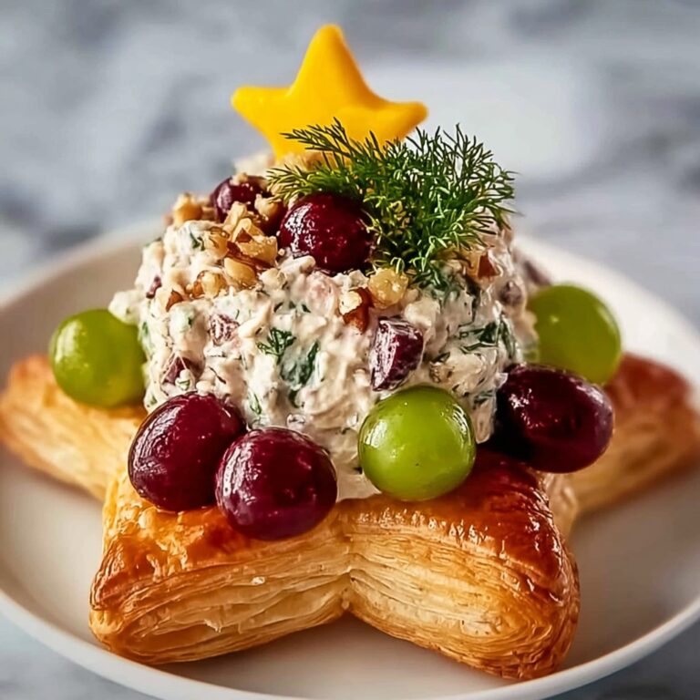 Cranberry Pecan Chicken Salad Puff Recipe