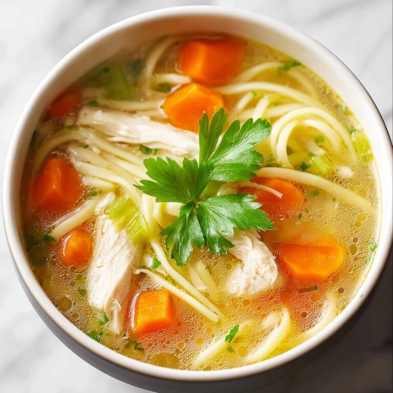 Crockpot Chicken Noodle Soup Recipe