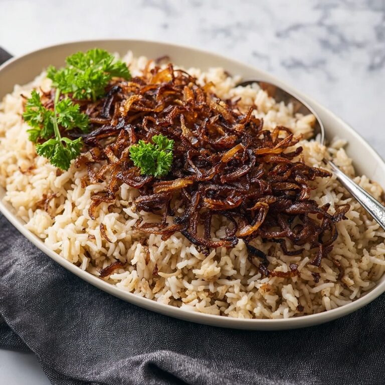 Savory Lebanese Mujadara: Comfort Food You’ll Crave Daily Recipe