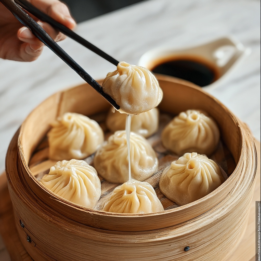 Soup Dumplings (Xiao Long Bao) Recipe - Recipe Image