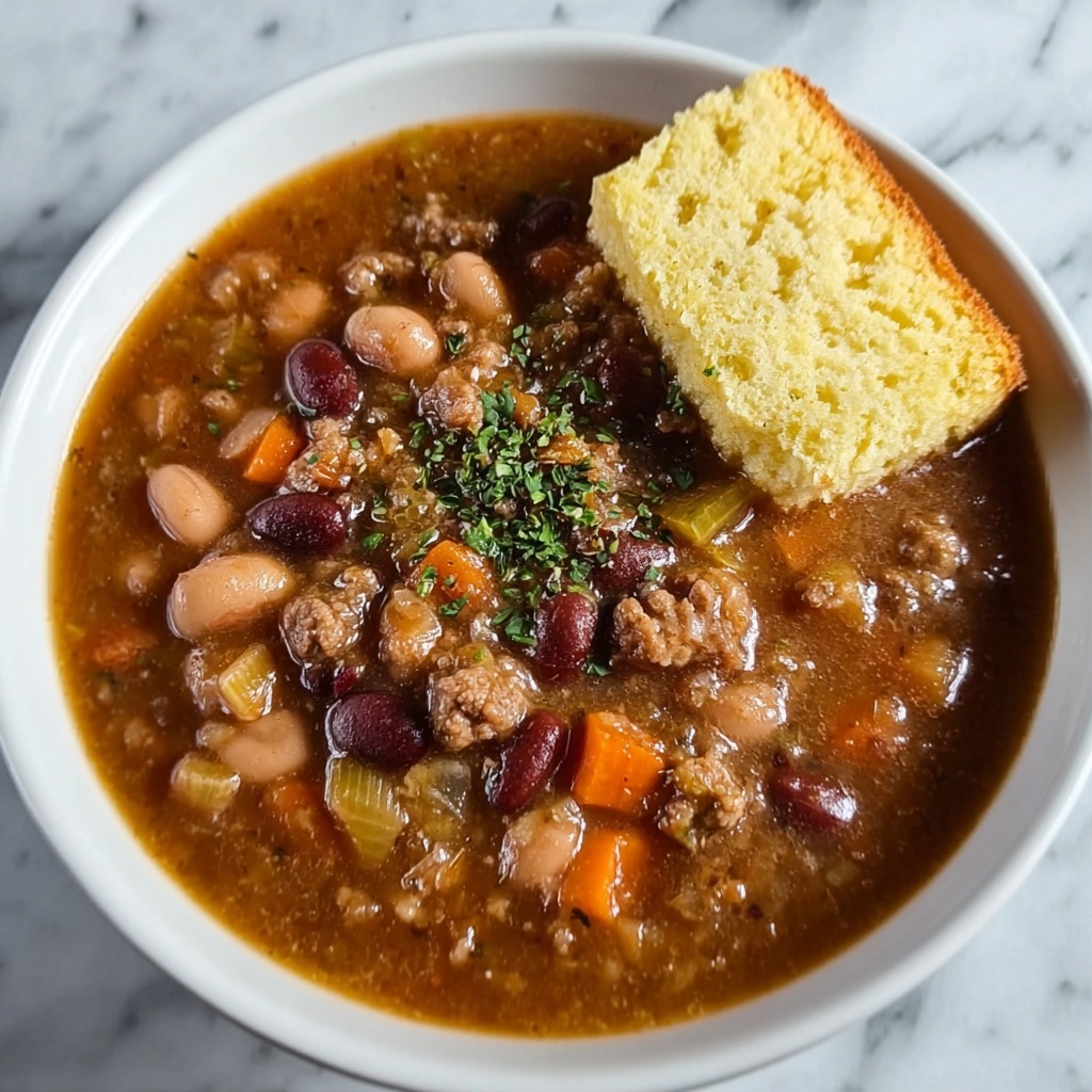 Crockpot Bean Soup Recipe - Recipe Image