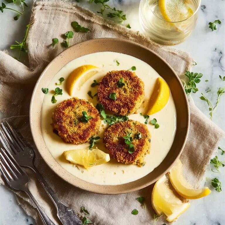 Easy Chickpea Patties with Lemon Garlic Aioli Recipe