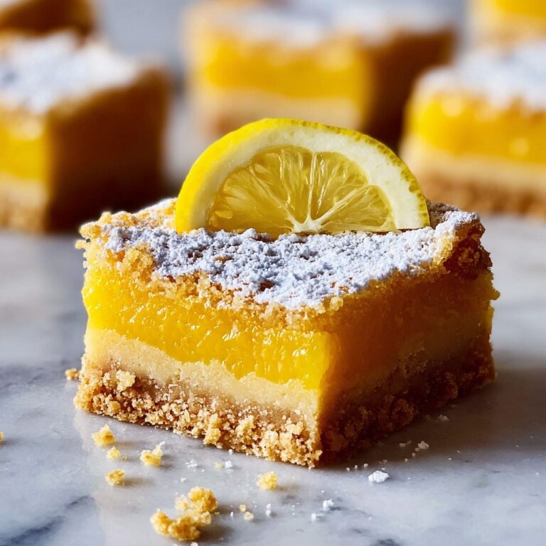 Classic Lemon Bars Recipe