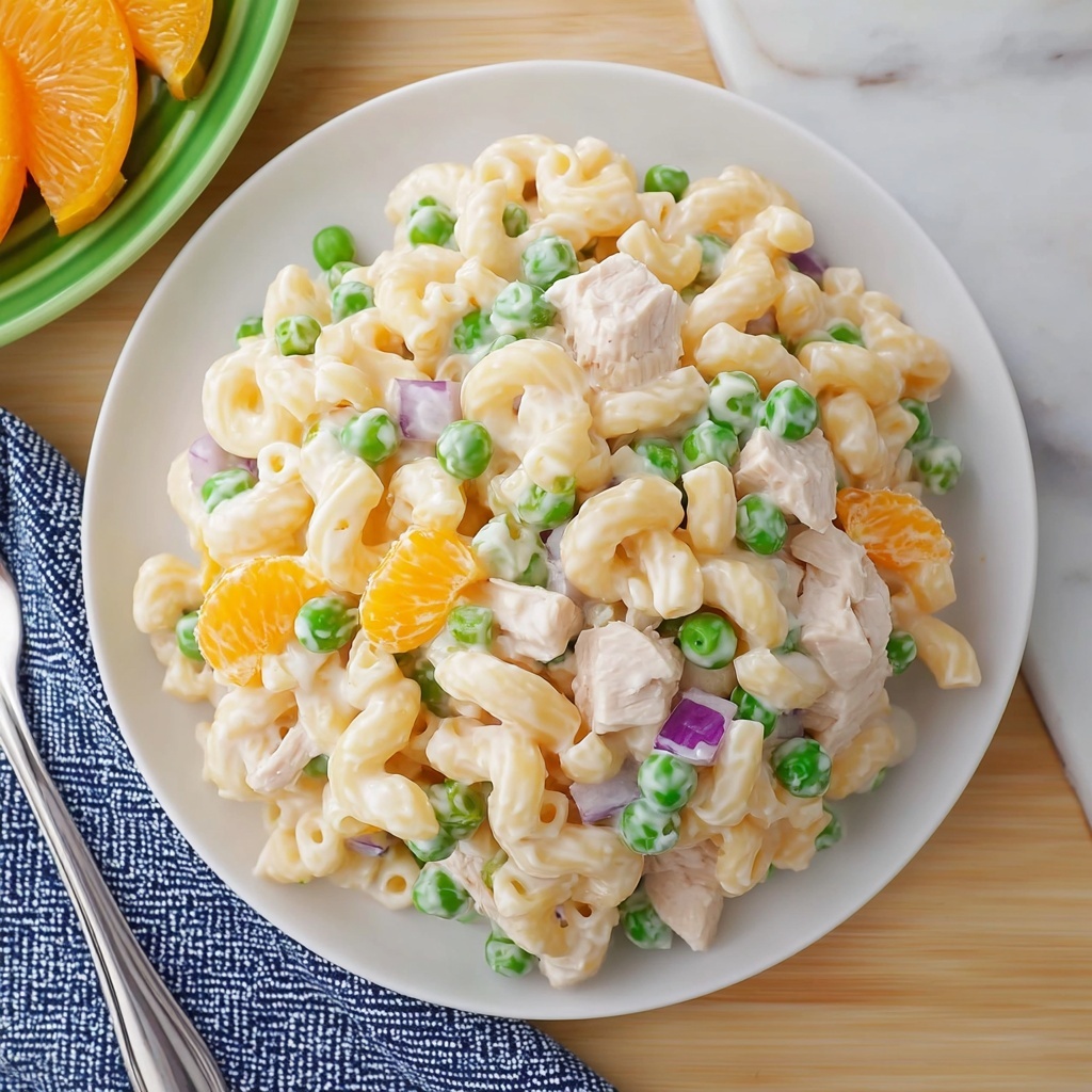 Grandma’s Tuna Macaroni Salad: A Cozy Comfort Food Classic Recipe - Recipe Image