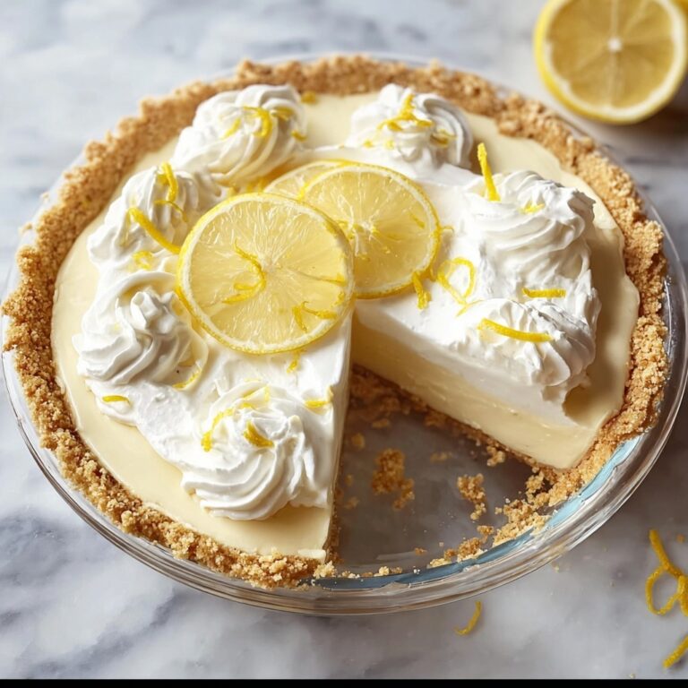 Easy Lemon Cream Pie Recipe