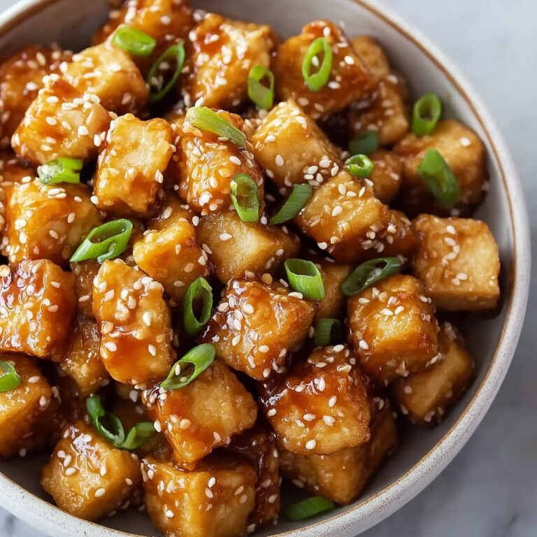 Crispy Honey-Garlic Tofu Recipe