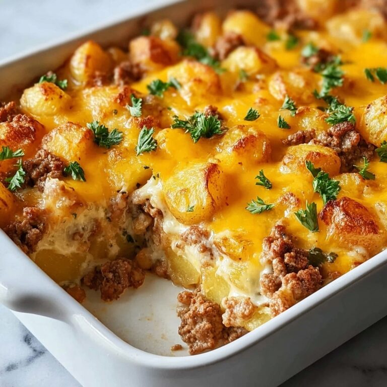 Tater Tot Sausage Breakfast Casserole Recipe