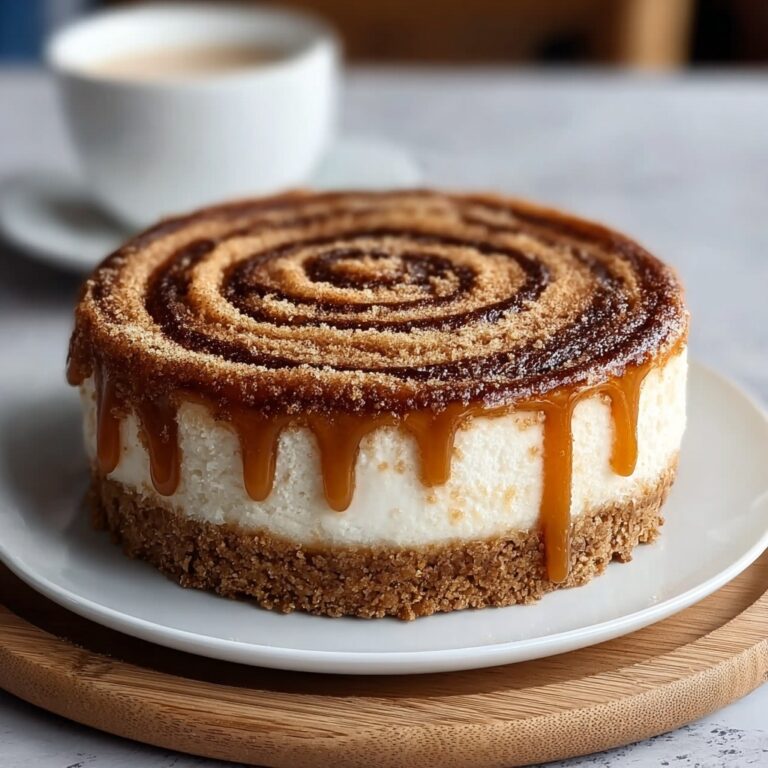 Dreamy Cinnamon Roll Honeybun Cheesecake Recipe