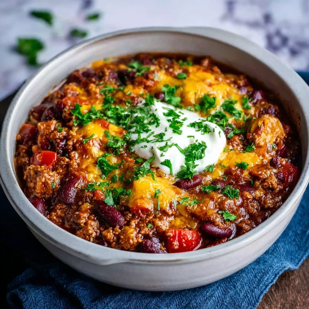Slow Cooker Cowboy Casserole: A Delicious Family Meal! Recipe - Recipe Image