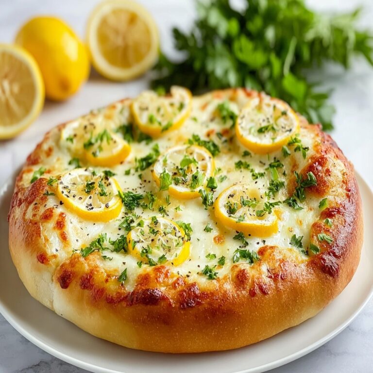 Lemon Pizza with Ricotta, Mozzarella, and Basil Recipe