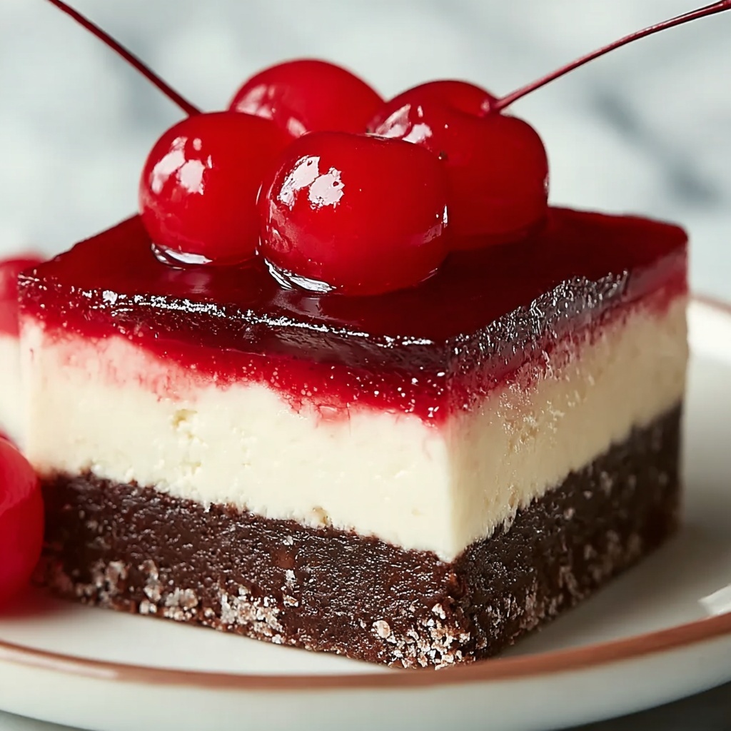 Decadent Mini Cherry Chocolate Cheesecake for Sweet Moments Recipe - Recipe Image