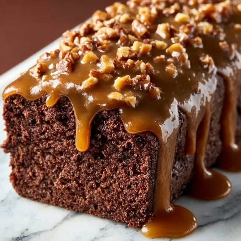Loaf Cake with a Golden Brown Crust Recipe