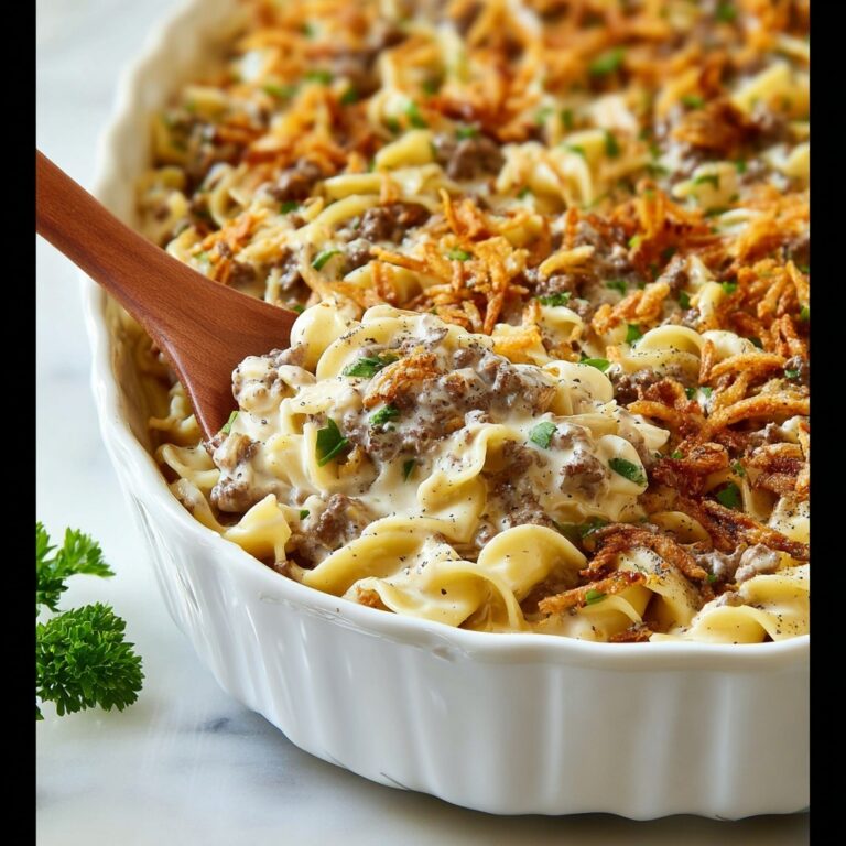 French Onion Beef Casserole Recipe
