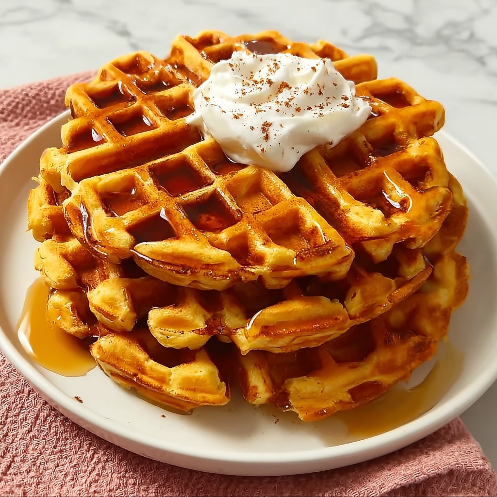 Sweet Potato Waffles Recipe - Recipe Image