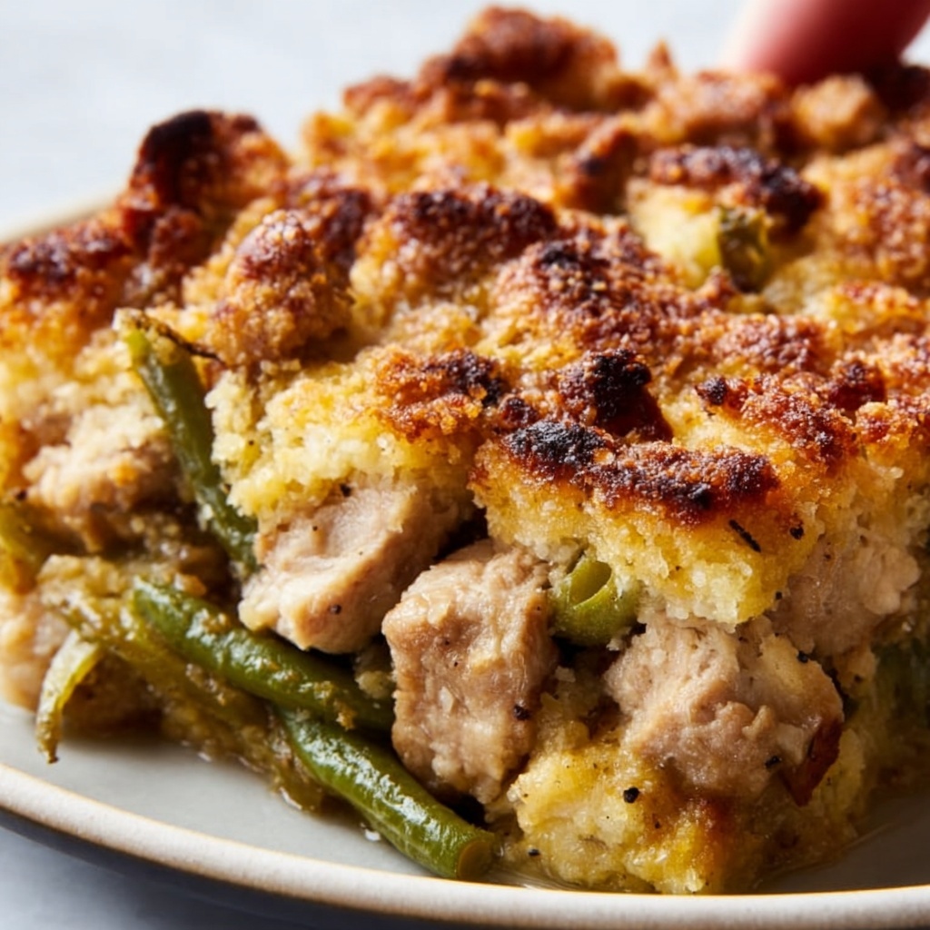 Crockpot Chicken and Stuffing Bake Recipe - Recipe Image