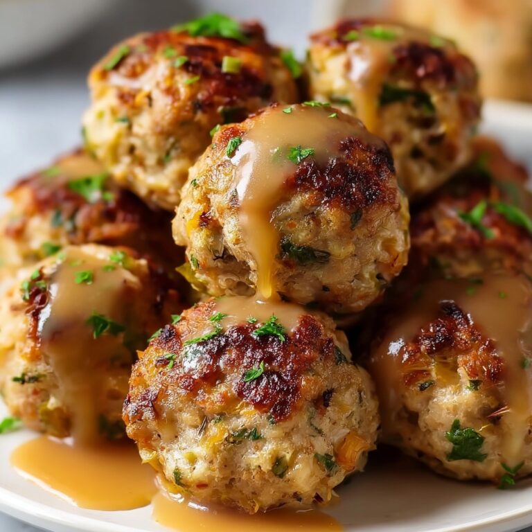 Stuffing Balls with Sage, Thyme, and Parsley Recipe