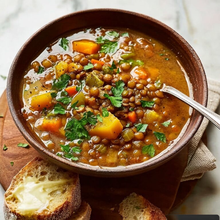 Lentil and Vegetable Soup Recipe