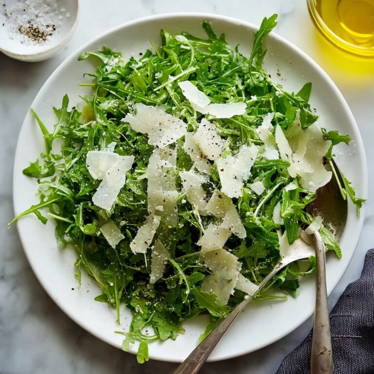 Arugula Salad with Shaved Parmesan Recipe