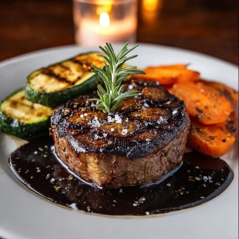 Butter-Basted Filet Mignon with Rosemary Recipe