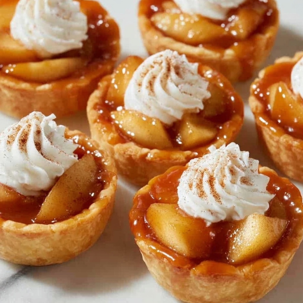 Caramel Apple Tartlets Recipe - Recipe Image