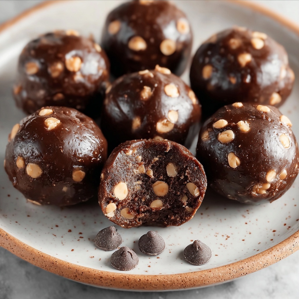 Chocolate Protein Balls Recipe - Recipe Image