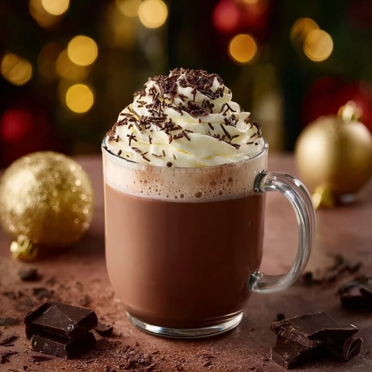 Rich and Creamy Hot Chocolate Recipe