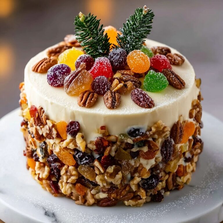 Delightful Christmas Fruit Cake Recipe