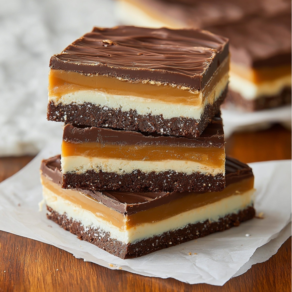 Twix Brownies Recipe - Recipe Image